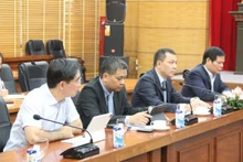Le vice-ministre de l’Industrie et du Commerce, Dang Hoang An, prend la parole lors de la réunion. Photo : congthuong.