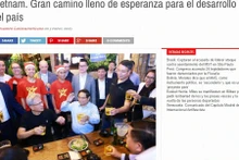 Le Vietnam renforce ses relations avec des partenaires mondiaux clés, notamment en Amérique latine, au Moyen-Orient, en Afrique et au sein du G7 en 2024, grâce à ses efforts en matière de diplomatie économique, selon le site argentin Resumen Latinoamericano. 