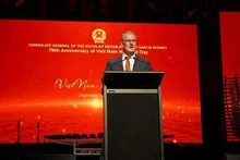 Michael John Daley, membre de l’Assemblée législative de la Nouvelle-Galles du Sud et procureur général de l’État australien lors de l'événement. Photo : VNA.