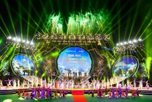 La cérémonie d'ouverture de l'Année nationale du tourisme de Diên Biên 2024. 