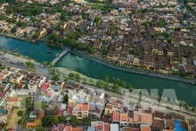 Vue de la ville de Hoi An (province de Quang Nam). Photo : Internet. 