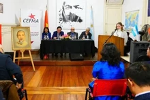 Le séminaire « Hô Chi Minh et les relations Vietnam-Amérique latine » organisée conjointement par le PCA et l'Ambassade du Vietnam en Argentine en août 2024. Photo : VNA.
