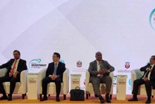 Le vice-ministre du Plan et de l’Investissement Trân Quôc Phuong au 8e Forum mondial de l'investissement 2023 tenu du 16 au 20 octobre à Abu Dhabi, aux Émirats arabes unis (EAU). Photo: ESCAP 