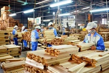 La valeur des exportations de bois et de produits du bois était estimée à près de 1,1 milliard de dollars en juillet. Photo : VNA.