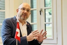 L’ambassadeur de Suisse au Vietnam, Thomas Gass. Photo : VNA.
