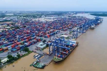 Port de Tan Cang - Cat Lai, l'un des deux "ports verts" de Saigon Newport Corporation. Photo: VNA