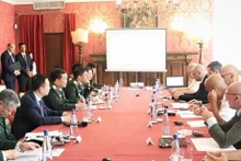 Lors du dialogue. Photo : VNA.