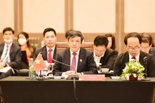 Le vice-ministre vietnamien de la Culture, des Sports et du Tourisme, Doàn Van Viêt, lors de la 2e réunion des ministres du Tourisme ASEAN - Russie. 