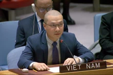 Le ministre conseiller Nguyên Hoàng Nguyên, chef adjoint de la Mission permanente du Vietnam auprès de l’ONU. Photo : VOV.