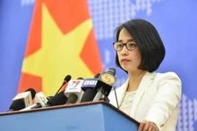 La porte-parole du ministère vietnamien des Affaires étrangères, Pham Thu Hang. Photo : VNA. 