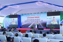 Le Premier ministre Pham Minh Chinh s'exprime à la cérémonie. Photo : VNA.