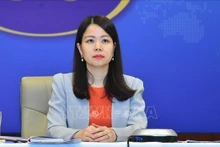 L’assistante du ministre des Affaires étrangères du Vietnam, Nguyên Minh Hang. Photo : VNA.