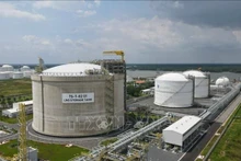 Le terminal de transbordement et de stockage de gaz naturel liquéfié (GNL) de Thi Vai, dans la province de Bà Ria-Vung Tàu. Photo : VNA.