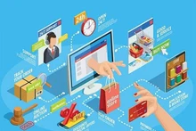 Le chiffre d'affaires de l'e-commerce au Vietnam en forte croissance. Photo : vneconomy