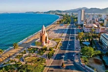 Nha Trang est l'une des destinations préférées des touristes russes. Photo : Internet.