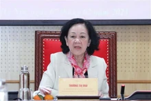 Truong Thi Mai, présidente du Groupe des Parlementaires d'Amitié Vietnam - Japon. Photo : VNA.