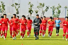 L’équipe masculine de football du Vietnam. Photo : VFF.
