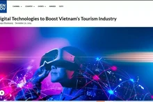 Le Vietnam est en passe de devenir une destination touristique de premier plan à l’ère numérique. (Capture d'écran de l'article)