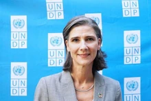 La représentante résidente du Programme des Nations Unies pour le développement (PNUD) au Vietnam, Ramla Khalidi. Photo : PNUD