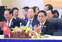Le Premier ministre vietnamien Pham Minh Chinh lors du 11e Sommet de coopération Cambodge-Laos-Myanmar-Vietnam (CLMV), à Kunming, dans la province du Yunnan, en Chine, le 7 novembre. Photo : VNA.