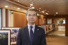 M. Yoshioka Tatsuya, cofondateur et directeur exécutif de l’organisation Peace Boat. Photo : thoidai.