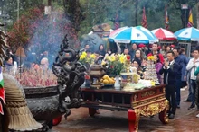 Temple des rois Trân à Nam Dinh. Photo : VNA.