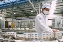 La chaîne de production de Vinamilk. Photo : VNA.