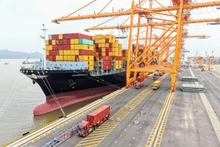 Le port à conteneurs international Hateco de Hai Phong affiche une capacité d’exploitation de 2,2 millions de TEU par an. Photo : NDEL.
