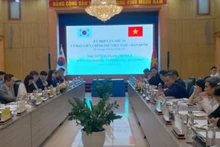 La 19e réunion du Comité intergouvernemental Vietnam-République de Corée sur la coopération économique, scientifique et technique, le 28 octobre à Hanoi. Photo : congthuong.vn.