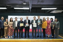 Lors de la réunion tenue le 18 mars à Hanoi. Photo : NDEL