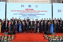 Les 12es Assises franco-vietnamiennes de la coopération décentralisée, tenues du 13 au 16 avril à Hanoï. Photo : VOV.