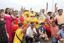 Quang Ninh a réservé un accueil chaleureux et a fait forte impression sur les visiteurs indiens. Photo : NDEL.