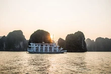 La baie d'Halong. Photo : NDEL