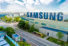 L'usine Samsung dans le parc industriel de Yên Phong I, province de Bac Ninh (au Nord). Photo : VGP.