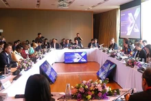 Table ronde ministérielle sur la confiance numérique. Photo : VNA.