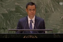 L'ambassadeur Dang Hoang Giang, chef de la Mission permanente du Vietnam auprès de l’ONU. Photo: VNA