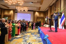 L’ambassade du Vietnam en Thaïlande organise une cérémonie pour célébrer la 79e Fête nationale du Vietnam. Photo : VNA.