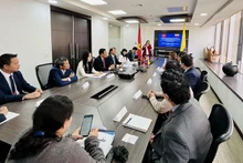 Séminaire « Promotion des exportations vers les pays de l'Alliance du Pacifique » s’est tenu le 28 septembre à Bogota, Colombie. Photo : kinhtedothi.vn