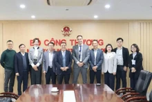 Lors de la séance de travail entre les responsables du ministère vietnamien de l’Industrie et du Commerce et du groupe BP. Photo : congthuong.vn
