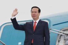 Le Président vietnamien, Vo Van Thuong. Photo : NDEL.