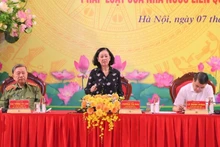 La permanente du Secrétariat du Parti, Truong Thi Mai. Photo : VNA