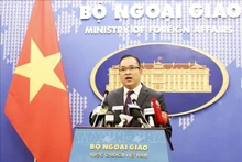 Le porte-parole adjoint du ministère des Affaires étrangères, Nguyên Duc Thang. Photo : VNA