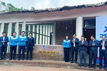 Cérémonie d’inauguration de la maison culturelle communautaire de l’ethnie Chứt. Photo : baoquangbinh.vn