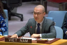 Le ministre conseiller Nguyen Hoang Nguyen, chargé d'affaires a.i de la Mission permanente du Vietnam auprès des Nations Unies. Photo: VNA