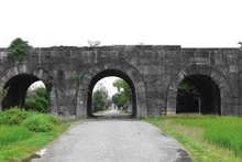 La citadelle de la dynastie Hô dans la province de Thanh Hoa. Photo : VNA.