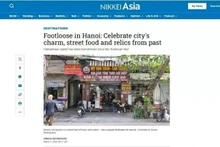L’article de Zinara Rathnayake sur le charme de Hanoï publié le 1er mars. Photo : baoquocte.vn