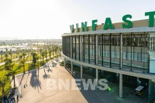 Usine de fabrication de voitures VinFast à Cat Hai – Hai Phong. Photo: VNA