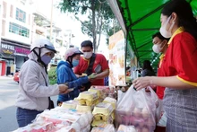 Une foire du coeur du Têt à Hô Chi Minh-Ville Photo : VOV