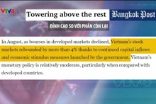 L’article intitulé « Le pinacle par rapport au reste » publié par le journal thailandais Bangkok post. Photo : thoidai.com.vn.
