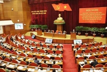 Vue de la conférence à Hanoi, le 14 octobre. Photo: VNA